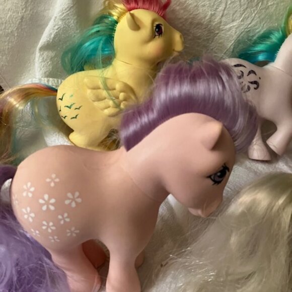 set of 5 my little pony &1 remco - Picture 11 of 12